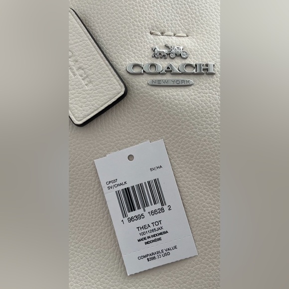 Coach handbag CP037 THEA TOTE Chalk - Picture 12 of 16